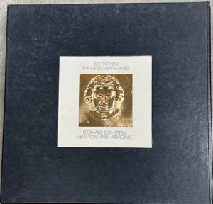 Vintage Classical LP Record Set Leonard Bernstein Beethoven the Nine Symphonies