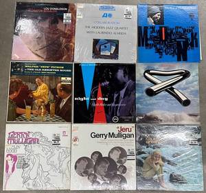 Jazz Vinyl Record Lot of 9 - Lou Donaldson, Monk, Parker & More