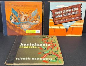 Vintage 78 Record Sets - Kostelanetz, Ravel & Columbia Masterworks (3 Sets)