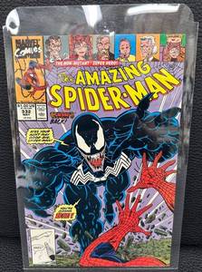 Comic Book - The Amazing Spider-Man Venoms Back. Issue 332, May 1990