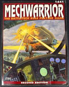 MECHWARRIOR - The Battletech Rule Playing Game Book - Second Edition