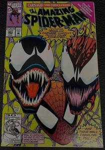 Comic Book - the Amazing Spider-Man #363, June 1992 Carnage the Conclusion