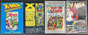 X-men Marvel Comic Book Lot of 4