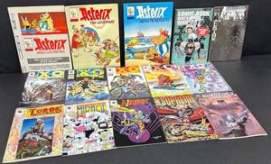 Comic Book Lot Asterix, X-O Manowar, Ninjak, Supreme, Robocop 2 (Lot of 15)