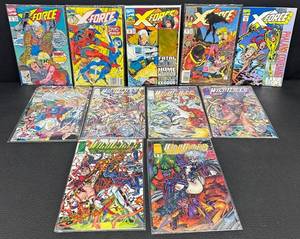 Comic Book Lot - Marvel X-force & WildC.A.T.s Key Issues (Lot of 11)