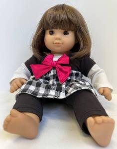 Doll - American Girl Bitty Baby Twin Brunette Brown Eyes 2011 - 16 in