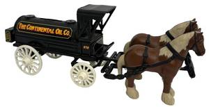 Coin Bank - Ertl Continental Oil Company Tanker Wagon 125 - 1990s