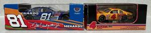NASCAR Diecast Dale Earnhardt Jr. #81 & Sterling Marlin #4 Vintage Revell Collection