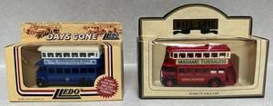 Vintage Diecast Bus Lot Lledo Days Gone (Lot of 2)