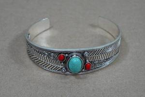 Turquoise Stone Band Bracelet