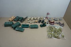 Plastic Army Men and Vehicles