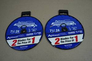 4 Avanti Pro 7-14 Framing Circular Saw Blades