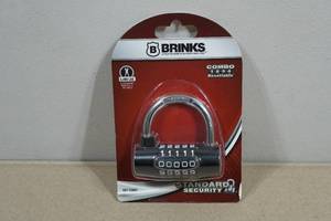 Brinks Resettable Combo Lock