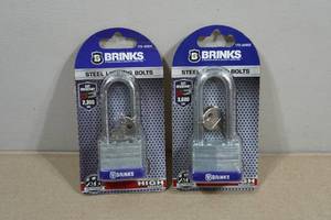 Brinks Cut Resistant Steel Locking Bolts