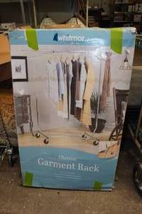 Whitmor Chrome Garment Rack
