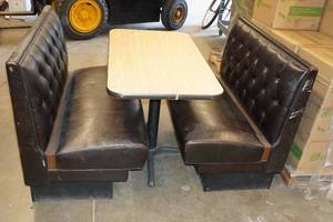 Commercial Diner Booth