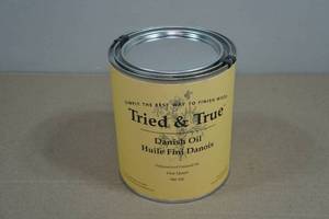 1QT Tried & True Danish Oil Polymerized Linseed Oil