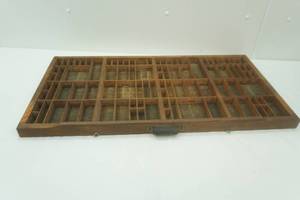 Antique Hamilton Printers Drawer.