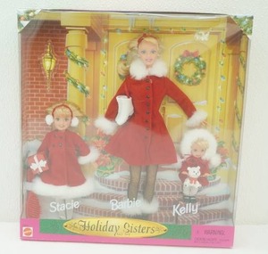 1998 Barbie Holiday Sisters Gift Set. Mattel. vintage new in the box