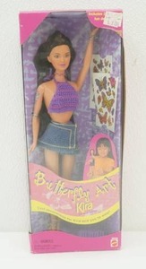 Vintage 1998 Mattel Butterfly Art Kira doll. unopened. new in box