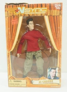 Vintage 2000 NSYNC Collectible Marionette of JC Chasez. Living Toyz. UNOPENED