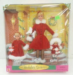 1998 Barbie Holiday Sisters Gift Set. Mattel. UNOPENED
