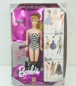 UNOPENED. Original 1959 Barbie Doll & Package Special Edition Reproduction 1993. 35th Anniversary
