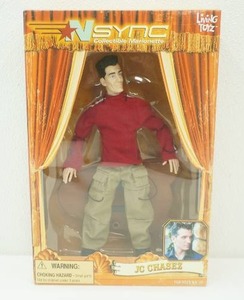 Vintage 2000 NSYNC Collectible Marionette of JC Chasez. Living Toyz. UNOPENED