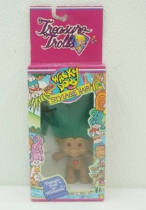 Vintage 1992 UNOPENED Treasure Troll with Wishstone