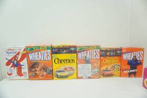 UNOPENED Collectible Cereal Boxes. Cheerios, Wheaties, Special K