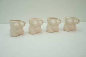 Novelty Female Body Art Ceramic Mugs