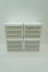 4ct 3 drawer Sterilite storage containers