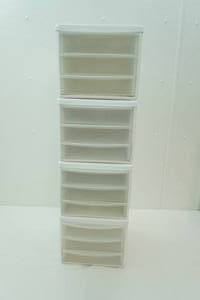 4ct 3 drawer Sterilite storage containers