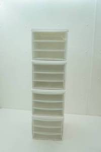4ct 3 drawer Sterilite storage containers