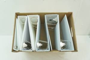 3 Ring Binders. New Condition