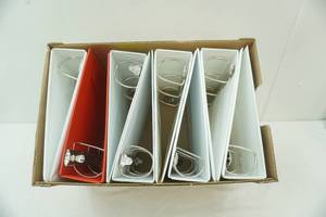 3 Ring Binders. New Condition
