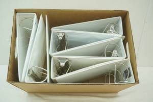 3 Ring Binders. New Condition