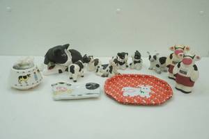 cow figurine decor