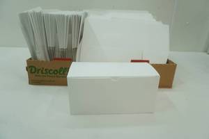 White Gift Boxes. NEW 8.75x4x4.25