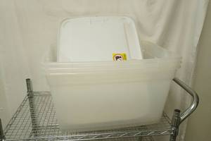 3 Large Sterilite Totes with Lids