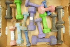 Hand Weights. Variety of Lbs. 1, 2, 3, 5