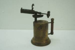 Antique Handheld gasoline or kerosene blowtorch