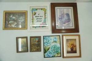 Vintage Wall Art  Art Prints Nature, Kittens, Floral