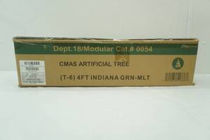 NEW 4 Pre-Lit Indiana Spruce. Multicolor Lights
