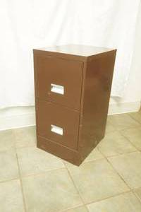 Metal File Cabinet 15x18x29