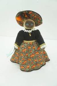 Vintage Betty Jane Carter Musical Porcelain Cat Doll. Cat Tales Series. Jasmine #167500