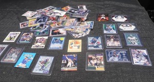 COLLECTABLE BASEBALL AND FOOTBALL CARDS