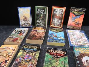 OLD BOOKS, MOVIE, AND A COUPLE TRADING CARDS