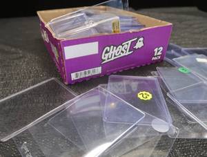 CLEAR CASES FOR TRADING CARDS