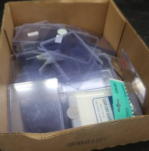 PLASTOC SLIP COVERS AND CASES FOR TRADING CARDS